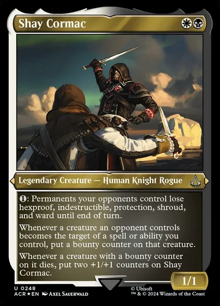 Shay Cormac, Magic card ACR 248 — Assassin's Creed set