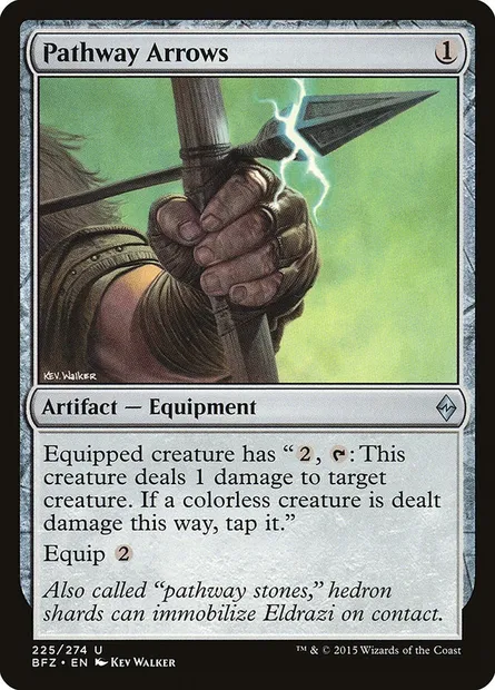 Pathway Arrows, Magic card BFZ 225 — Battle for Zendikar set