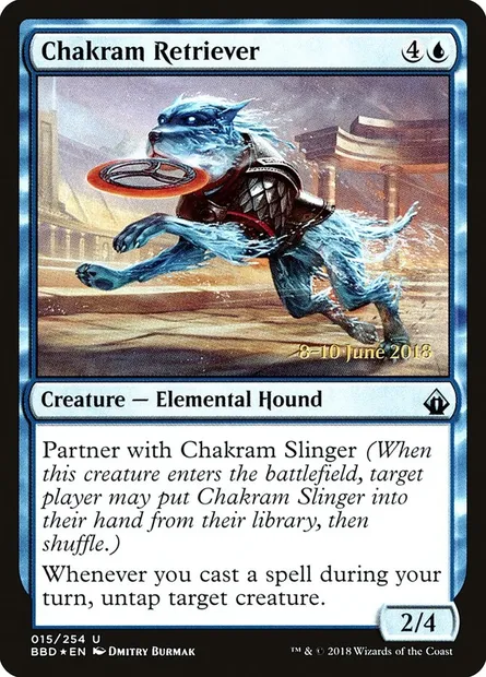 Chakram Retriever, carte Magic PBBD 15s — extension Battlebond Promos