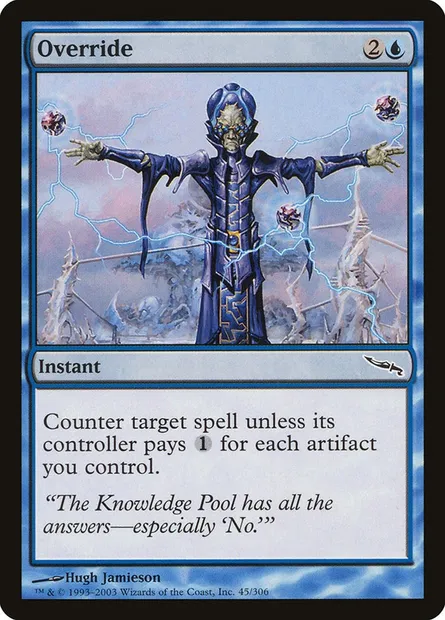 Prépondérance, carte Magic MRD 45 — extension Mirrodin