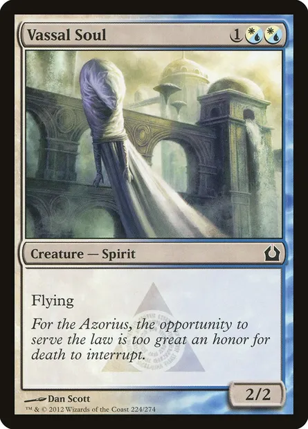 Vassal Soul, Magic card RTR 224 — Return to Ravnica set