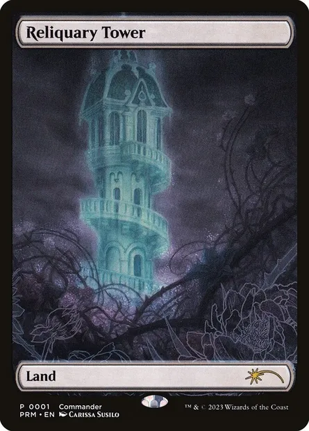 Reliquary Tower, Magic card PF23 3 — MagicFest 2023 set