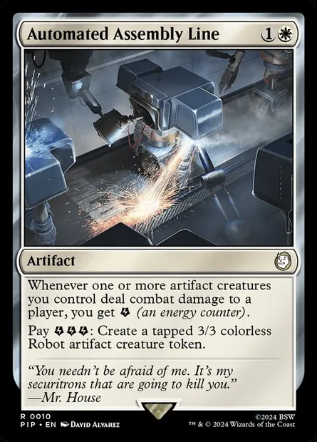 Automated Assembly Line, Magic card PIP 10 — Fallout set