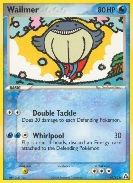 Wailmer, Pokémon card LM 69 — Legend Maker set