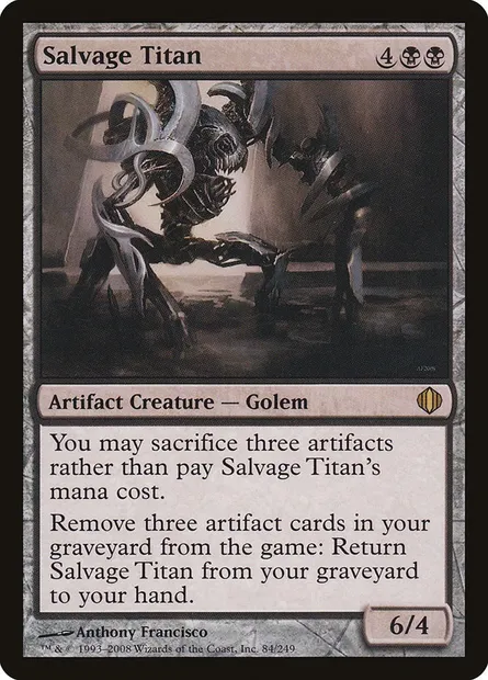 Salvage Titan, Magic card ALA 84 — Shards of Alara set