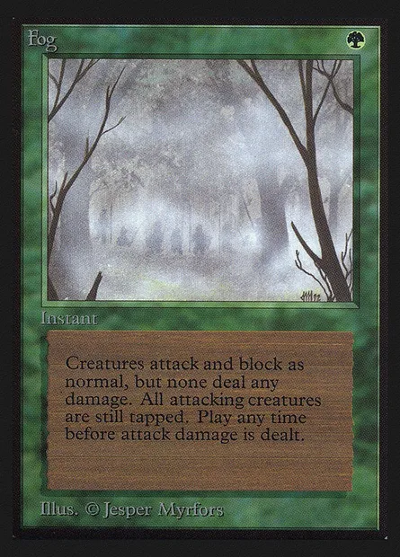 Brouillard, carte Magic CEI 194 — extension Intl. Collectors' Edition