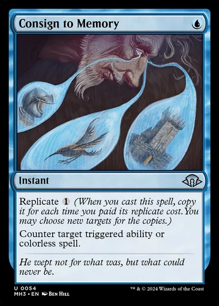 Consign to Memory, Magic card MH3 54 — Modern Horizons 3 set