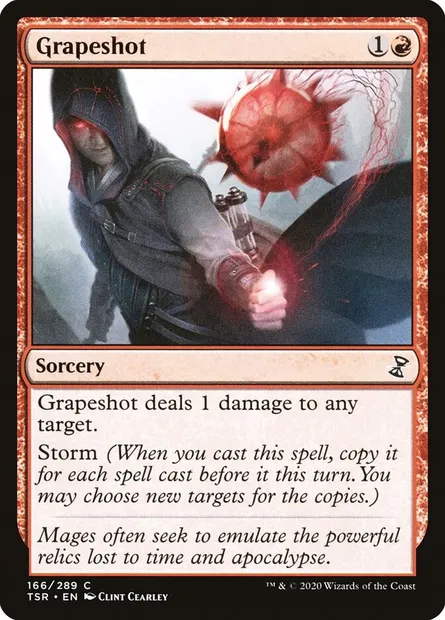 Grapeshot, Magic card TSR 166 — Time Spiral Remastered set
