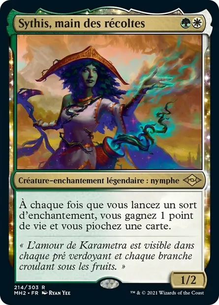 Sythis, main des récoltes, carte Magic MH2 214 — extension Horizons du Modern 2