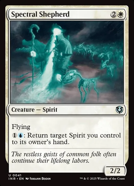 Spectral Shepherd, Magic card INR 41 — Innistrad Remastered set