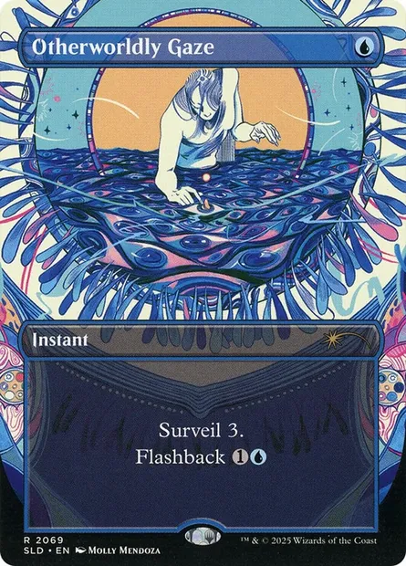 Otherworldly Gaze, Magic card SLD 2069 — Secret Lair Drop set