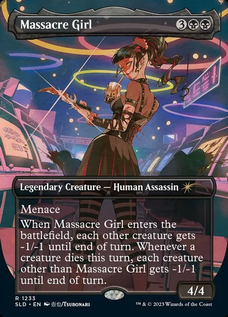 La Massacreuse, carte Magic SLD 1233 — extension Secret Lair Drop