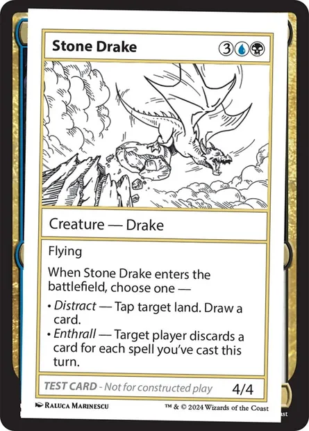 Stone Drake, Magic card MB2 602 — Mystery Booster 2 set