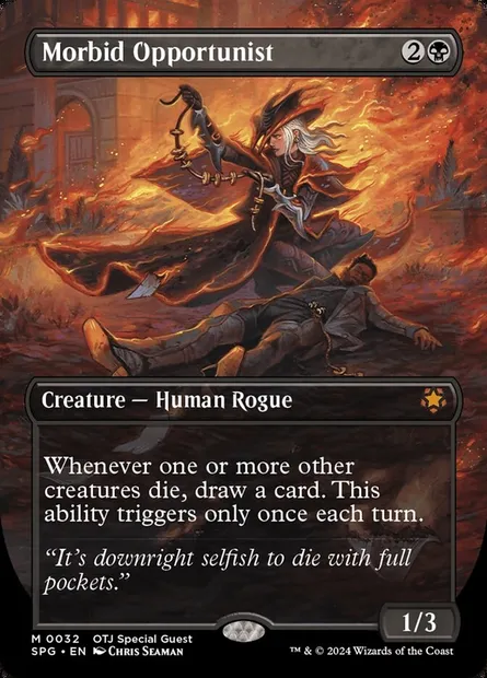 Morbid Opportunist, Magic card SPG 32 — Special Guests set