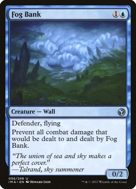 Banc de brouillard, carte Magic IMA 56 — extension Iconic Masters