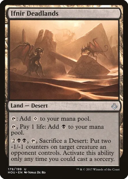Ifnir Deadlands, Magic card HOU 179 — Hour of Devastation set