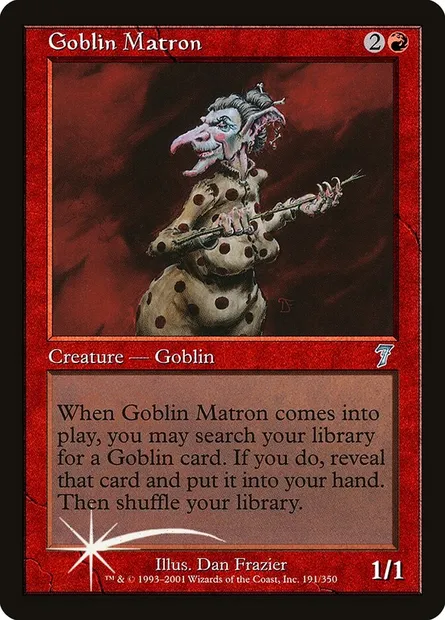 Goblin Matron, Magic card 7ED 191★ — Seventh Edition set
