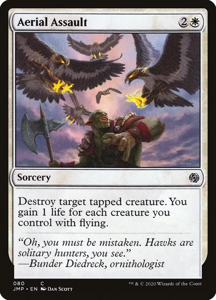 Aerial Assault, Magic card JMP 80 — Jumpstart set