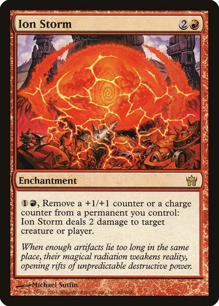 Ion Storm, Magic card 5DN 68 — Fifth Dawn set