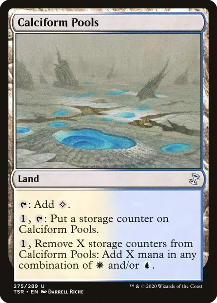 Calciform Pools, Magic card TSR 275 — Time Spiral Remastered set