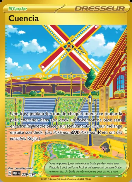 Cuencia, carte Pokémon OBF 229 — extension Flammes Obsidiennes