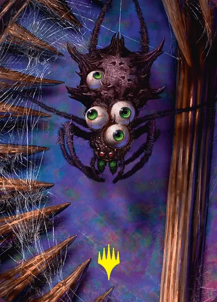 Spider // Spider, Magic card ADSK 54 — Duskmourn: House of Horror Art Series set