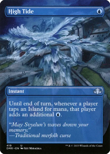 High Tide, Magic card DMR 419 — Dominaria Remastered set