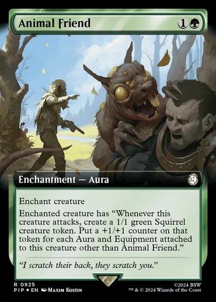 Animal Friend, Magic card PIP 925 — Fallout set
