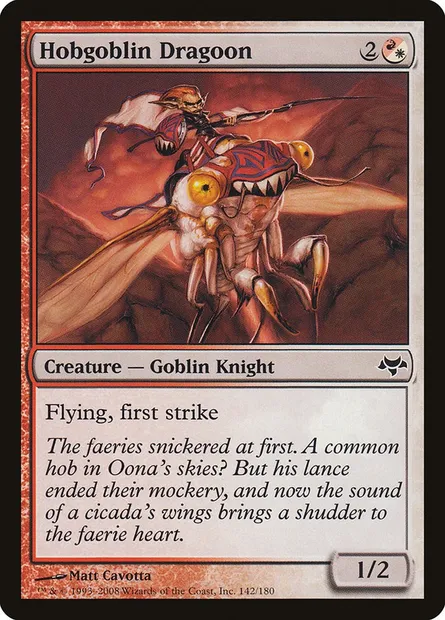 Hobgoblin Dragoon, Magic card EVE 142 — Eventide set