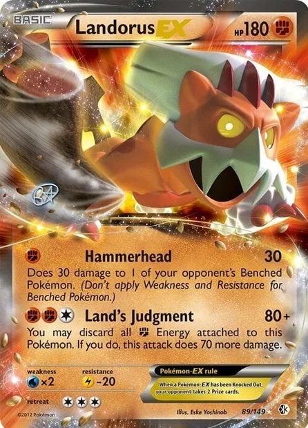 Landorus ex, Pokémon card WCD15 089 — World Championship Decks 2015 set
