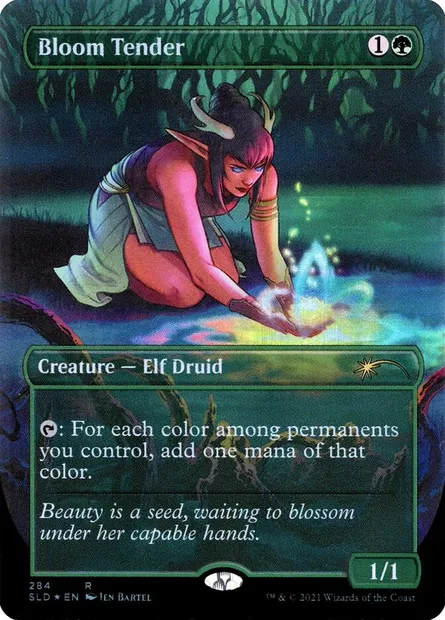 Marraine des floraisons, carte Magic SLD 284 — extension Secret Lair Drop