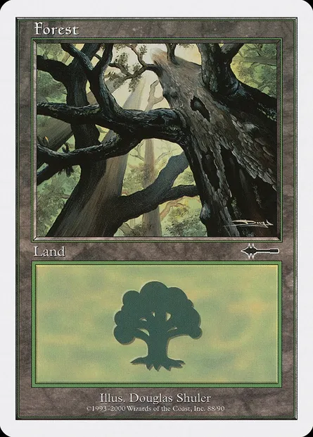 Forest, Magic card BTD 88 — Beatdown Box Set set