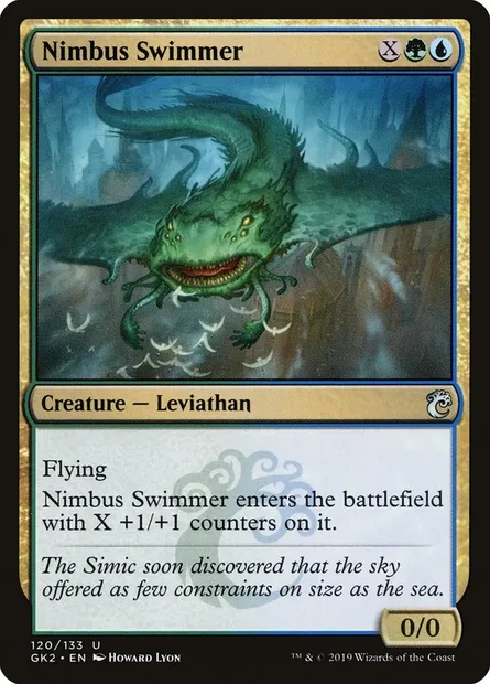 Nimbus Swimmer, Magic card GK2 120 — RNA Guild Kit set