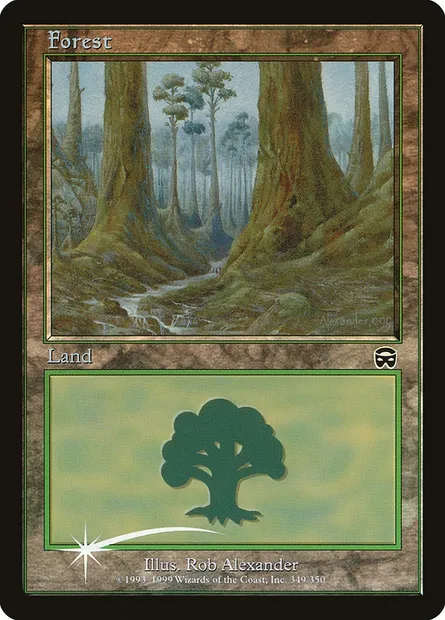 Forêt, carte Magic PAL00 12 — extension Arena League 2000