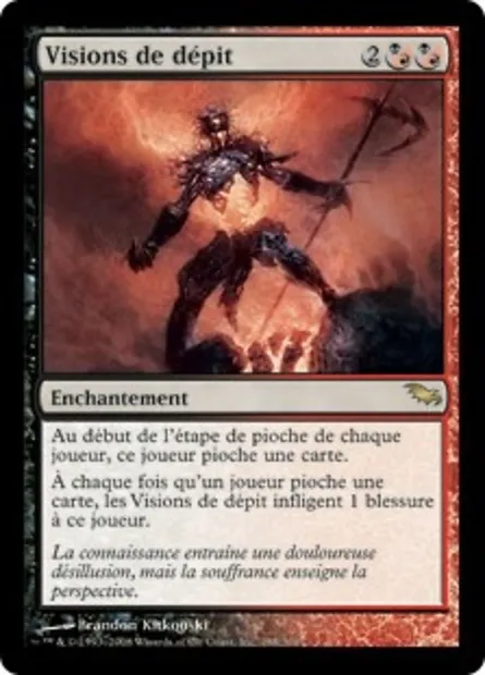 Visions de dépit, carte Magic SHM 198 — extension Sombrelande