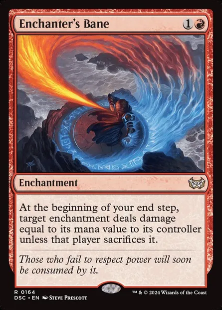 Enchanter's Bane, Magic card DSC 164 — Duskmourn: House of Horror Commander set