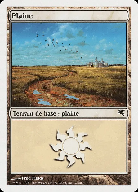 Plains, Magic card PSAL G32 — Salvat 2005 set