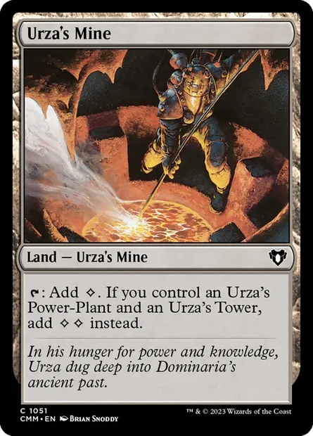 Urza's Mine, Magic card CMM 1051 — Commander Masters set