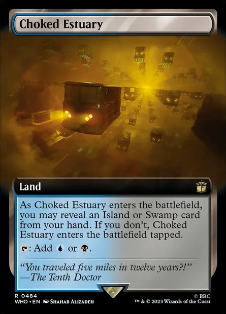 Choked Estuary, Magic card WHO 484 — Doctor Who set