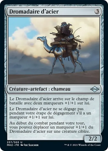 Dromadaire d'acier, carte Magic MH2 237 — extension Horizons du Modern 2