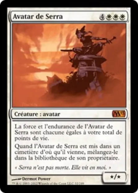 Avatar de Serra, carte Magic M13 32 — extension Magic 2013