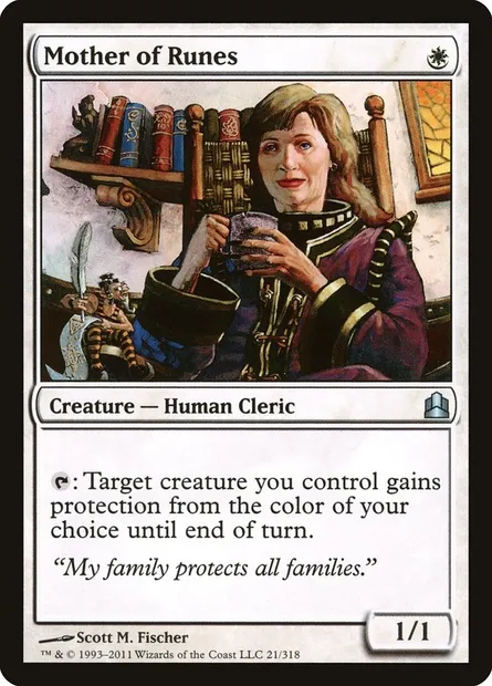 Mother of Runes, Magic card CMD 21 — Commander 2011 set
