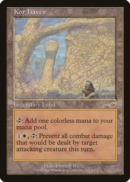 Kor Haven, Magic card NEM 141 — Nemesis set