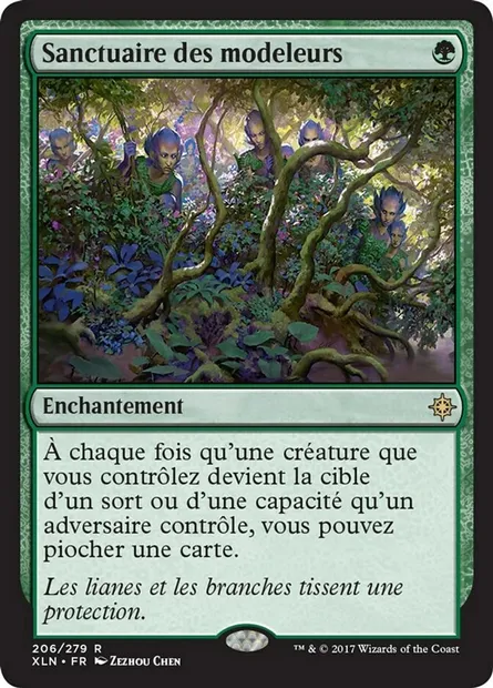 Sanctuaire des modeleurs, carte Magic XLN 206 — extension Ixalan