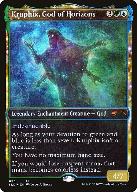 Kruphix, God of Horizons, Magic card SLD 73 — Secret Lair Drop set