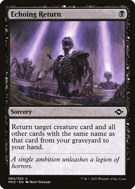 Echoing Return, Magic card MH2 83 — Modern Horizons 2 set