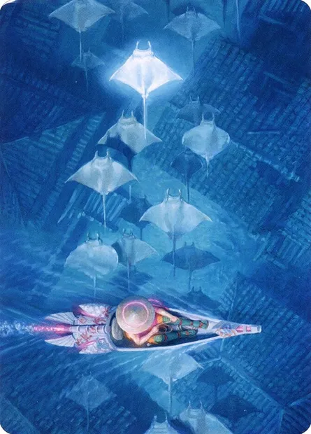 Discover the Impossible // Discover the Impossible, Magic card ANEO 43 — Neon Dynasty Art Series set