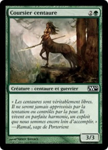 Coursier centaure, carte Magic M10 172 — extension Magic 2010
