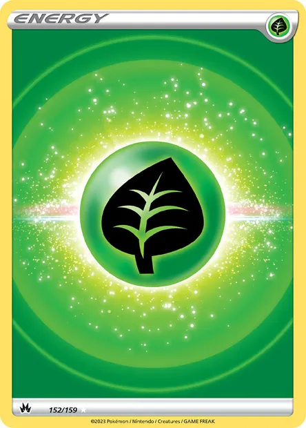 Grass Energy, Pokémon card CRZ 152 — Crown Zenith set