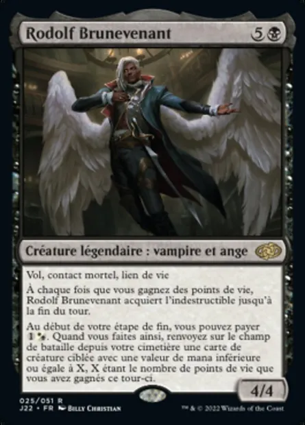 Rodolf Brunevenant, carte Magic J22 25 — extension Jumpstart 2022